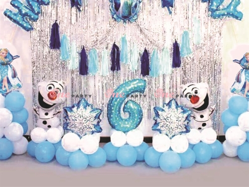 3172 set bóng trang trí Elsa và người tuyết