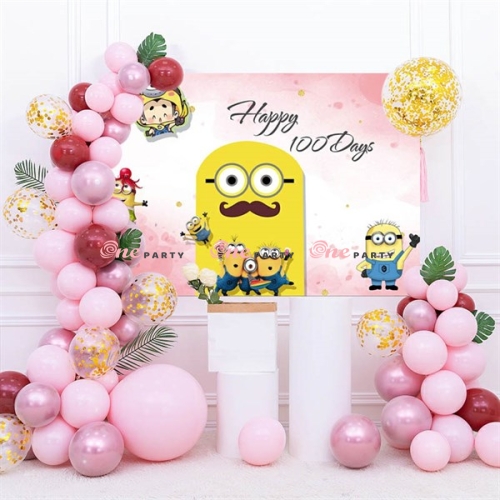 31604 Set bóng minion hồng - bộ