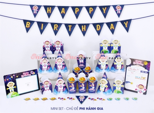 Set mini phi hành gia (Bộ)