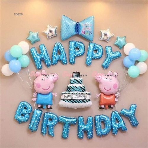 T0629 set heo PEPA Xanh - bộ