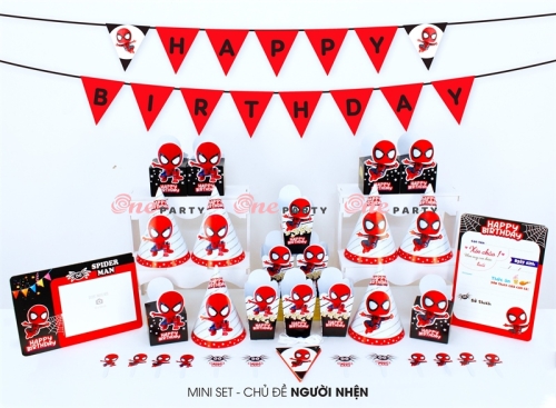 Set mini người nhện (Bộ)