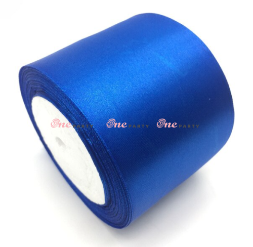Dây ruy băng lớn xanh dương - cuộn