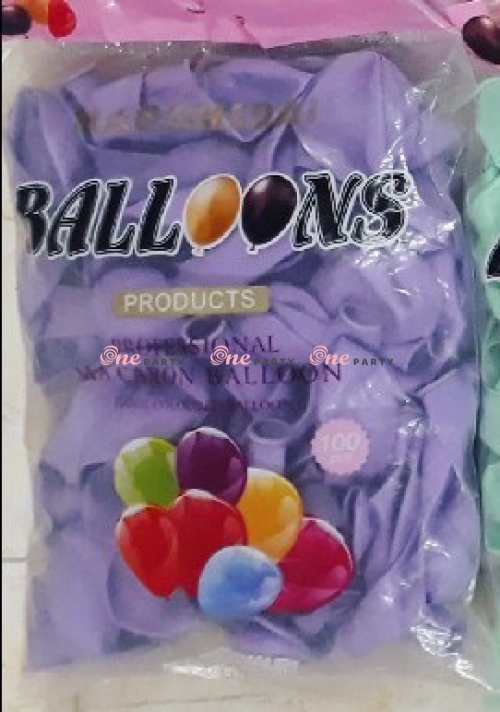 Pastel 10in Tím Đậm - túi 100 cái