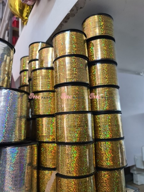 Ruy băng cuộn nhỏ vàng - cuộn