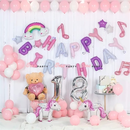 11386 Set bóng trang trí - bộ