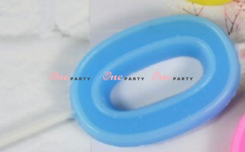 Nến số 0 Xanh