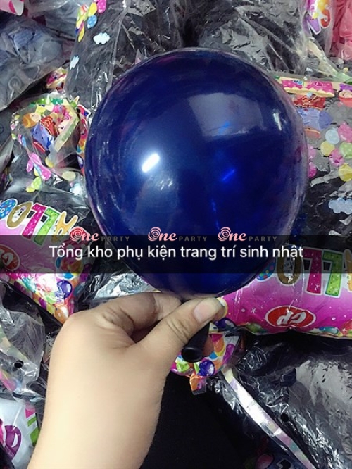 Tròn 6in xanh navi (xanh navi) - túi/100