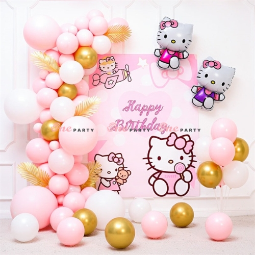31546 Set bóng trang trí kitty - bộ