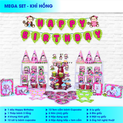 Sét khỉ hồng - bộ