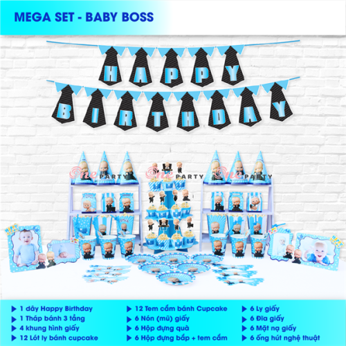 Sét BossBaby trai - bộ