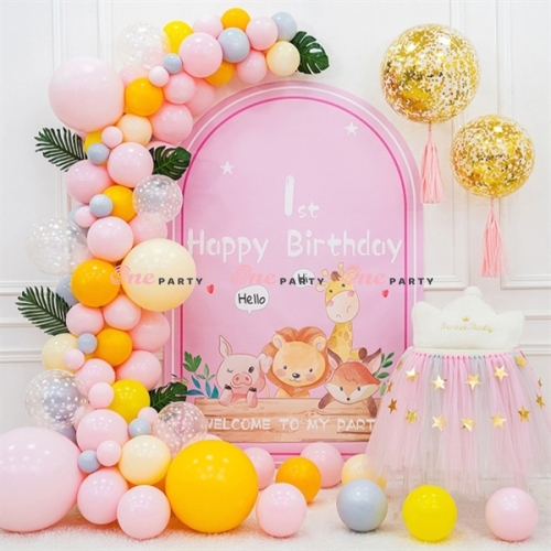 32122 Set bóng khu rừng hồng