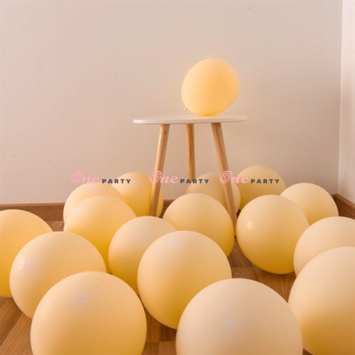 Pastel 6in vàng - túi/100 cái