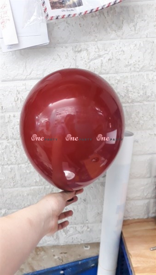 Tròn 10in đỏ nâu đen - tú/50c
