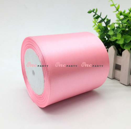 Dây ruy băng lớn hồng - cuộn