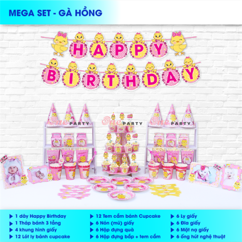 Sét Gà Hồng - bộ
