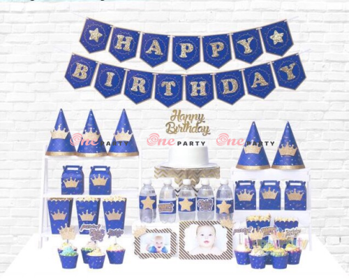 Set kim tuyến xanh dương đậm - bộ