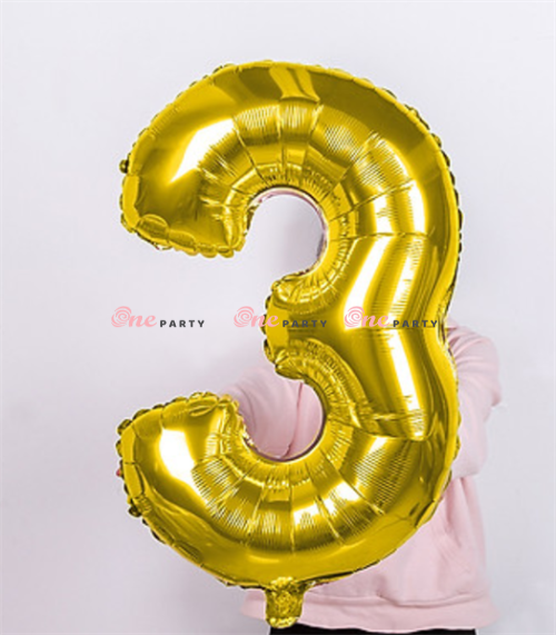 Số 3 lớn vàng - cái