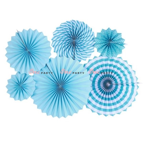 Quạt Xanh dương - bộ/6 cái