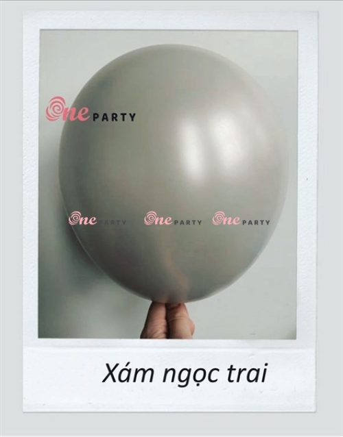 tròn 10in xám ngọc trai