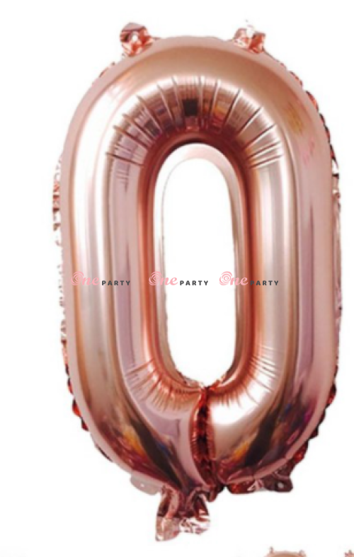 Số 0 hồng gold - cái