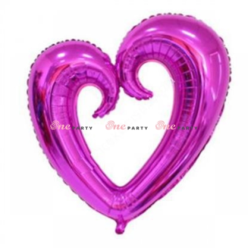 Tim thủng lớn 80cm Tím - cái
