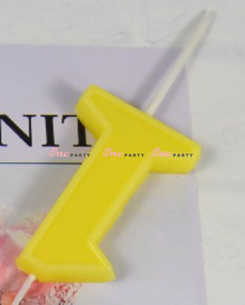 Nến số 1 Vàng