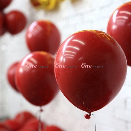 Tròn thái 10in đỏ mận - túi/50 cái