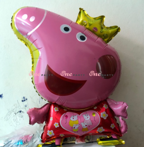 Heo Peppa vuong miện đỏ