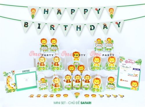 Set mini safari (Bộ)