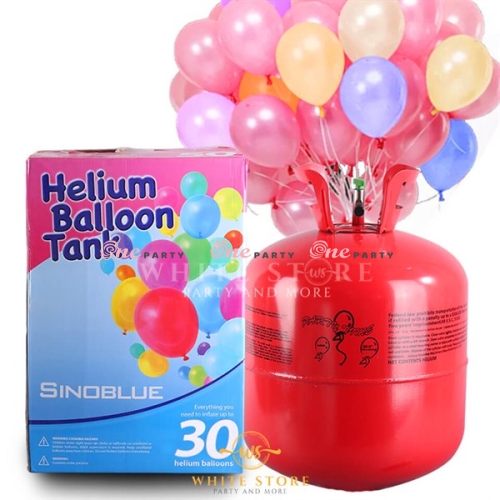Bình Helium 30 trái - bình