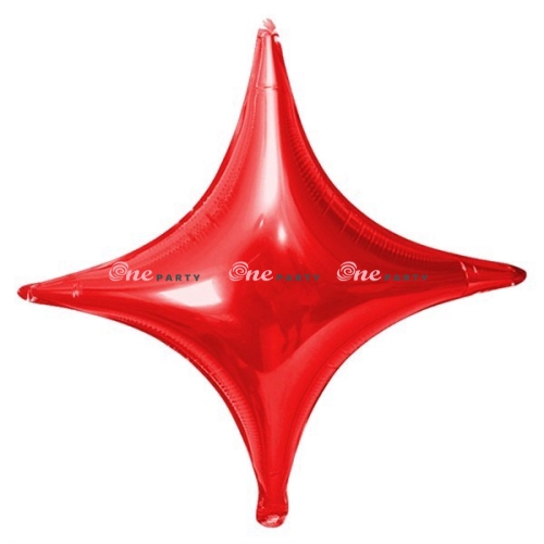 sao 4 cánh 10ing Đỏ - cái