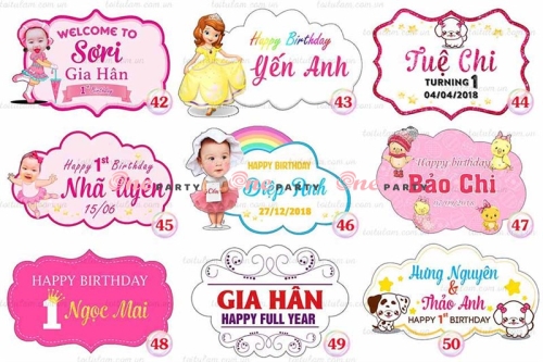 Bảng tên đặt thiết kế