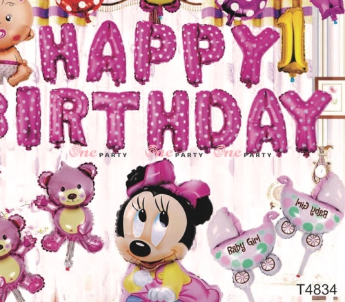T4834 Set bóng mickey - bộ
