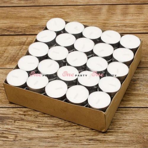 Nến tealight Trắng hộp/100v