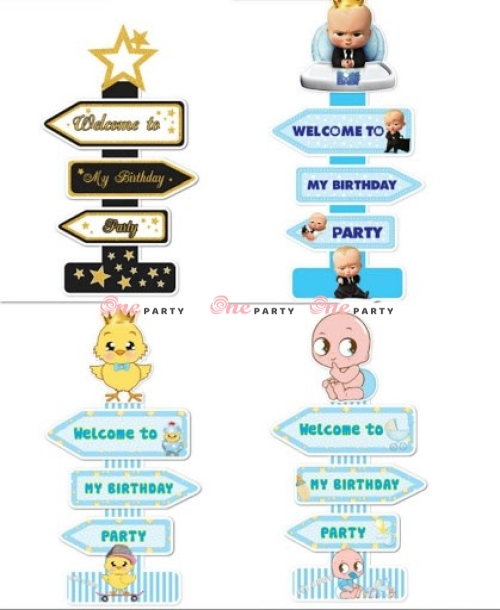 Cây welcome chủ đề - cái