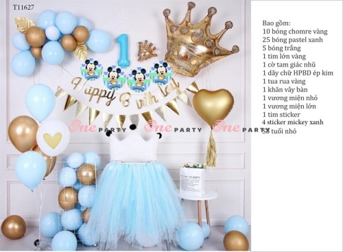 T11627 Set bóng trang trí - bộ