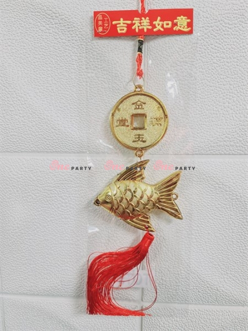 1323 Đồng tiền + cá tiên (TQT51)