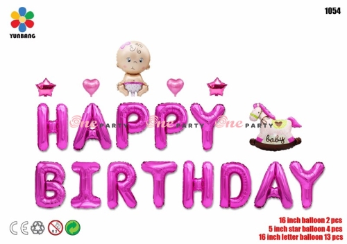 1054 Set bóng HPBD - bộ