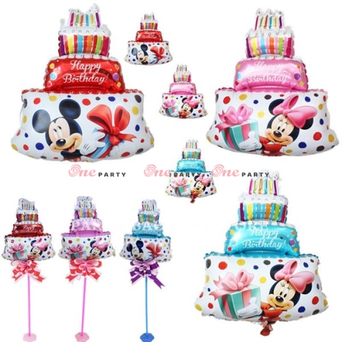Bánh kem Mickey Đủ màu mini - cái