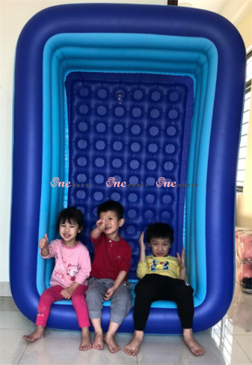 Hồ phao vuông 2m1 có 3 tầng - cái