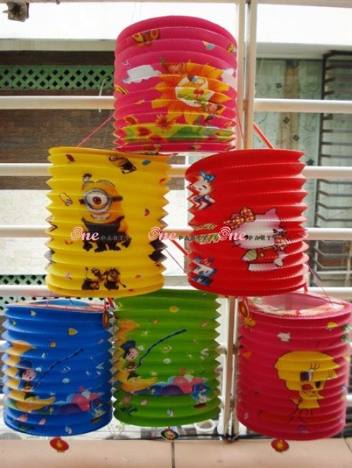 Lồng đèn giấy hình tròn trung