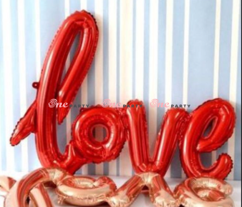 Chữ Love liền Đỏ - cái