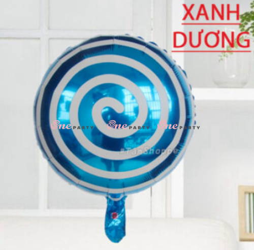 Kẹo xoắn xanh dương - cái