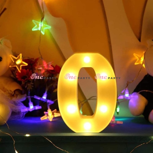 Số 0 đèn led - cái