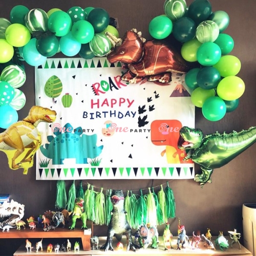 31625 Set bóng trang trí khủng long - bộ