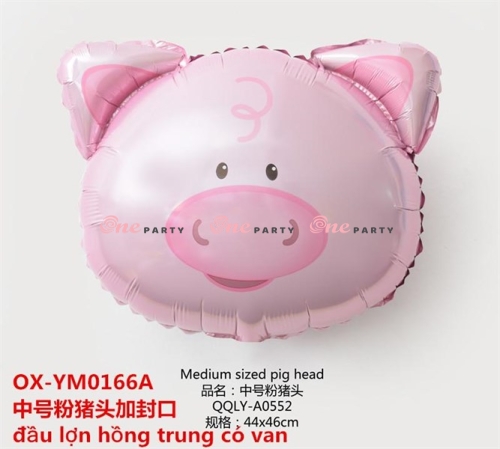 Đầu heo hồng trung - cái