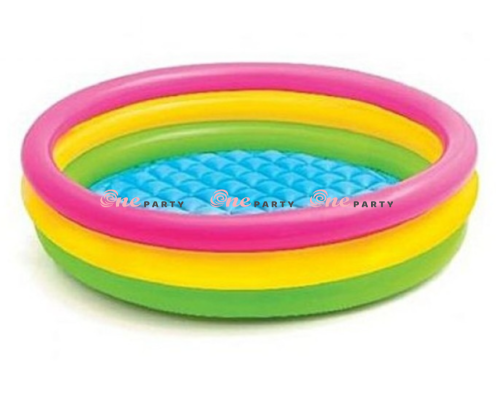Hồ phao intex 1m14 cầu vồng - cái