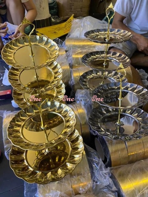 Kệ bánh 2 tầng Bạc - kệ