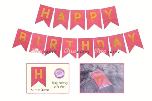 Dây HPBD duôi cá hồng đậm - dây