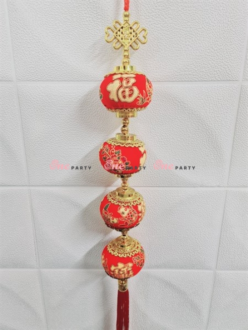 5474 Dây 4 đèn nhung 4 màu 60 (TQT102)